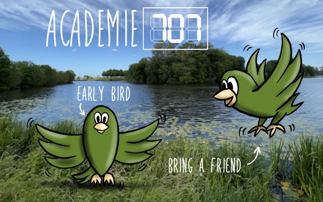 Early bird & bring a friend actie